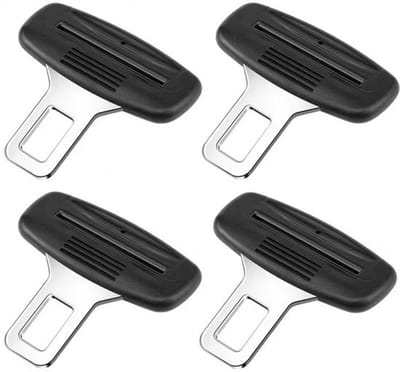 Gordelgesp - Bagagegordelalarmstopper - 4-delige set - Alarmstopper - Gordelclip - Gordelalarmstopper - Gordelzoemerstopper