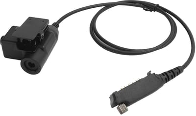 Allecto - U94 Adapter Kabel - Plug Headset Adapter - Compact en Lichtgewicht - Voor Sepura STP8000 STP8030 STP8035 STP8038 STP8040 - Ideaal voo...
