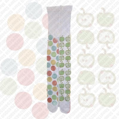 Style Punk Y2K Vintage Harajuku Blanc Imprimé Lettres Longues Chaussettes Femmes Y2K Jk Cosplay Mignonnes Bas Chic Streetwear Années 2000 Fille Emo One Size white