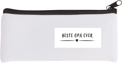 Akyol - beste opa ever Etui - Opa - grandpa - leuk cadeau voor je opa - 20 bij 9 cm