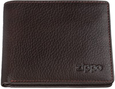 ZIPPO Kleine tasjes bruine creditcardportemonnee