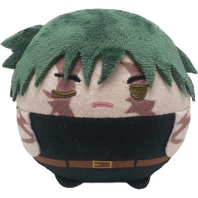 10cm Jujutsu Kaisen Rond Pluche Sleutelhanger Yuji Megumi Choso Yuta Anime Pluizige Knuffel Pop Tas Hanger Fans Cadeau gray