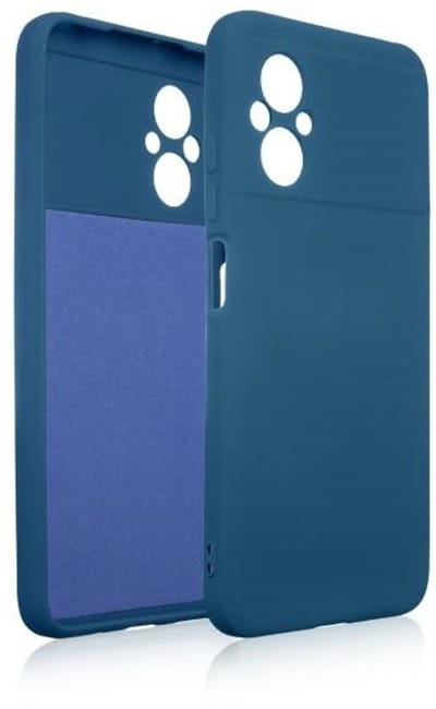 Beline Silicone - Smartphonehoesje - Xiaomi Poco M5 - Blauw - Hoogwaardige Siliconen
