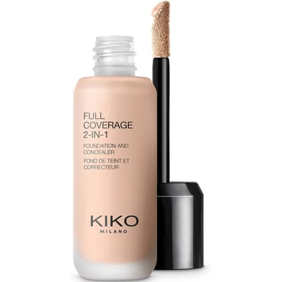 KIKO Milano Volledige Dekking 2-in-1 Foundation en Concealer 25 ml (Verschillende Tinten) - 05 Cold Rose