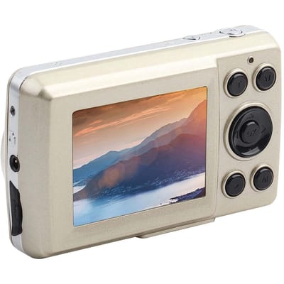 Mini Outdoor 5MP 720P 30FPS 4x Zoom HD Digitale Videocamera Camcorder (Zwart) goud