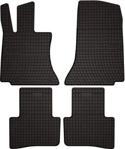 Wielganizator SolidPRO - Auto Vloermatten - Geschikt voor Mercedes C-Klasse W206 - Zwart - Rubberen Materialen