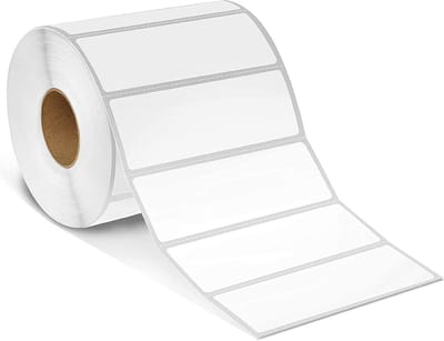 Directe Thermische Etiketten - Adresetiketten FBA - Labels Printen - Geen Inkt Nodig - 76 x 25 cm - Wit