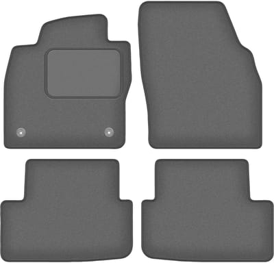 Wielganizator WLG-CARLUX-GRAFIET - Auto Veloursmatten - Skoda Fabia IV - Grafiet - 2021-