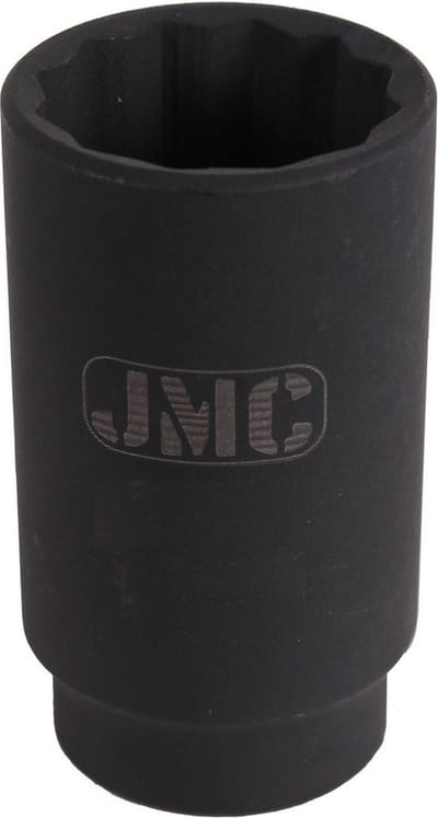 twaalfkant verlengde krachtdop - 3/4 inch - 1/2 duims aansluiting - slagdop - impact dop - rateldop - jmc
