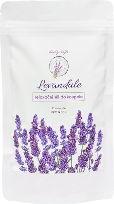 BODY TIP Badzout met Lavendelolie BT Premium - verlicht spierspanningen, vermoeidheid en stress