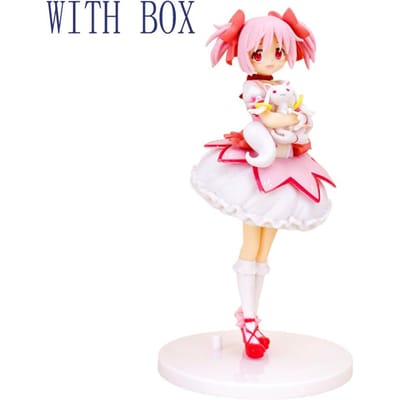 17-18CM Puella Magi Madoka Magica Aniem Model Kaname Madoka Magische Meisje PVC Anime Actiefiguren Anime Cartoon Model Speelgoed Cadeau