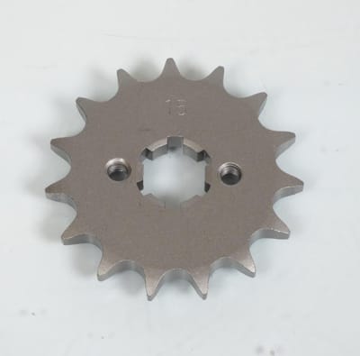 sifam versnellingsbak tandwiel voor suzuki 90 rv 1973 tot 1977 15 tanden steek 428 nieuw