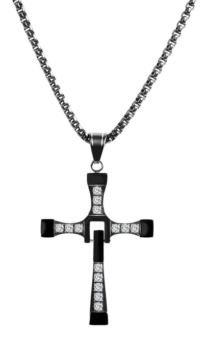 AKZENT Akzent uniseks ketting met hanger Kless, Edelstahl, duurzaam