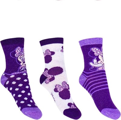 3 paar sokken Minnie Mouse 27/30