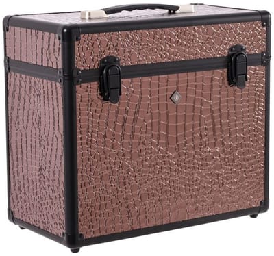 Imperial Riding - Grooming Box IRHSlim Line - Brown Croco