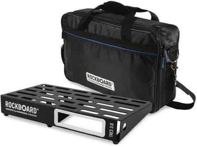 Rockboard Tres 3.0 with Gigbag - Pedalboard voor gitaren