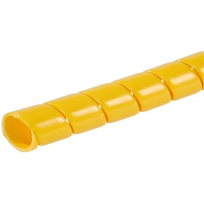 Gele Spiraalkabelbeschermer Slang Wn25 Bereik 22-30Mm