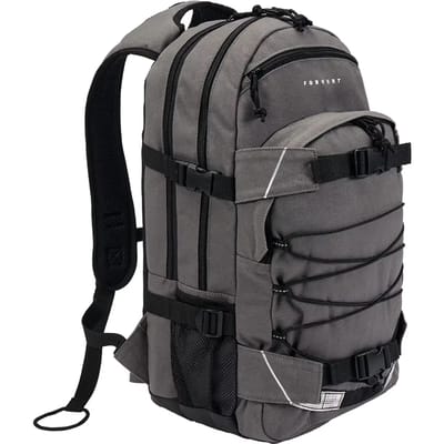 Forvert Canvas Laptop Louis Unisex Rugtas - donkergrijs - Standard