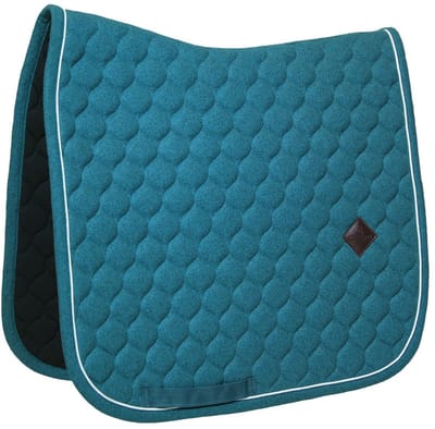 Kentucky Horsewear - Zadeldoek melange dressuur donker groen