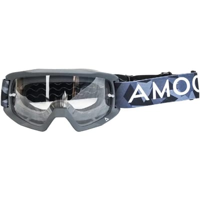 Motorcrossbril met heldere lens Amoq Fighter
