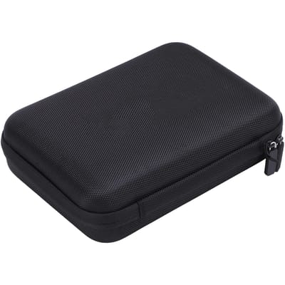 Sac pour Caméra d'Action SJCAM Boîte de Rangement Portable Antichoc Étui Compact Étanche Grande Taille black