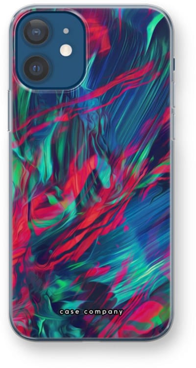 Case Company® - Hoesje geschikt voor iPhone 12 hoesje - Pilgrims Of The Sea - Soft Cover Telefoonhoesje - Bescherming aan alle Kanten en Schermrand