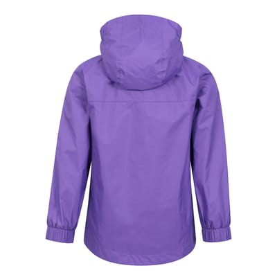 Mountain Warehouse Kinderen/Kinderen Torrent waterdichte jas met getapete naad (Paars)