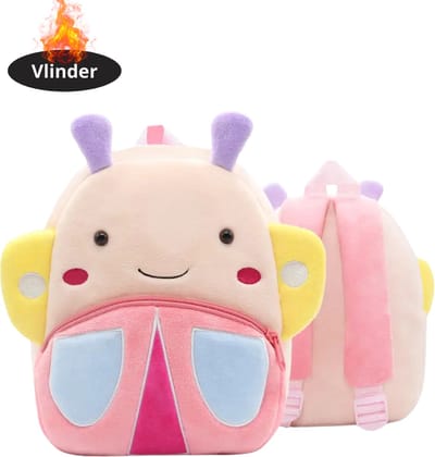 Livano Kinder Rugzak - Jongen - Meisje - Schooltas - Backpack - Vlinder