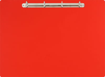 Magnetisch klembord A3 incl. ringband (liggend) - Rood
