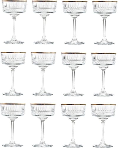 Pasabahce - Elysia Golden Touch - 12 cocktail glazen 260cc