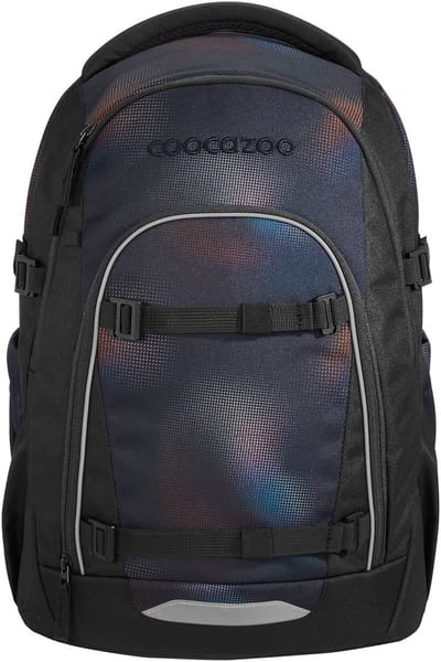 coocazoo schoolrugzak Mate School Backpack Rainbow Illusion zwart