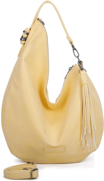 Fritzi aus Preußen Schoudertas Vintage Fritzi36 Hobo Bag Fizz Geel