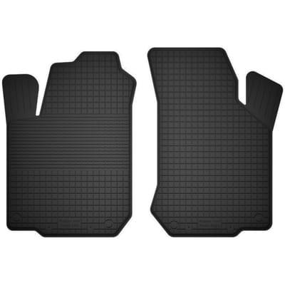 Wielganizator BasicProtect Serie - Rubber Automatten - 2 Stuks - Antislip - Weerbestendig