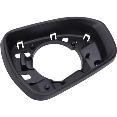 Achteruitkijkspiegel Frame Surround Sierlijst ABS Zwart Deur Zijvleugelspiegel Frame voor Mondeo 2013 tot black