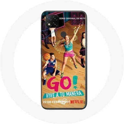 Xiaomi Redmi 9C hoesje Achtervolg je dromen Lupe Mia en Álvaro Go! Leef op jouw manier