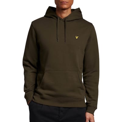 Lyle & Scott Pullover Hoodie Truien & Vesten Heren - Sweater - Hoodie - Vest- Groen - Maat L