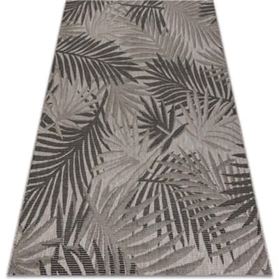 Kleden Rugsx Sisal tapijt SISAL FLOORLUX 20504 blad motief 140x200 cm