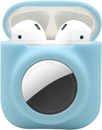 Beschermende Siliconen Hoes Combo voor Airpods en AirTag - Schokbestendig en Anti-Kras