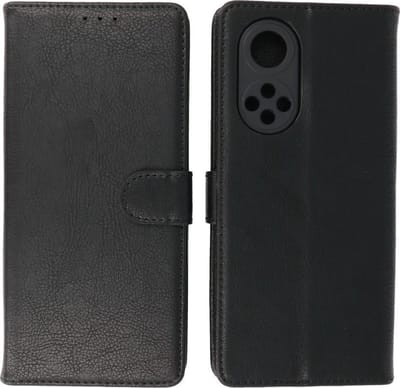 Honor 50 Pro Hoesje - Book Case Telefoonhoesje - Kaarthouder Portemonnee Hoesje - Wallet Case - Zwart