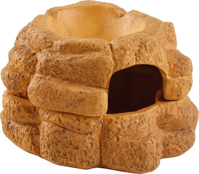Exo Terra - Ornamenten - Reptielen - Big Rock S - 11x13x8cm Bruin - 1st