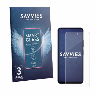 3 Stuks Savvies Screenprotector - geschikt voor Blackview Color 6 - beschermfolie glas transparant
