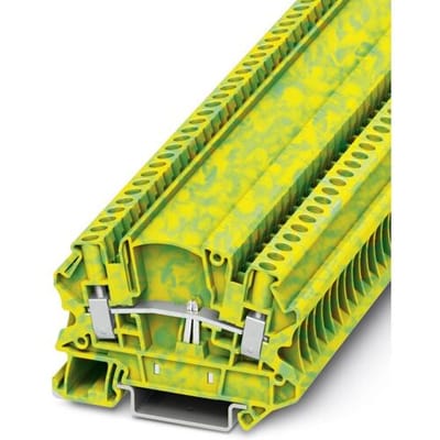 Phoenix Contact 3047478 Aardklem 3-etages 6.2 mm Schroeven Groen, Geel 50 stuk(s)
