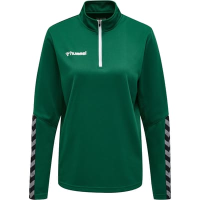 Hummel dames-sweater met lange mouwen Hmlauthentic Half Zip Wo 204929