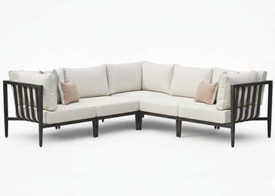 Belito Daan Hoek Loungeset | Aluminium | Carbon Black | 245x245 cm | Nr. 3