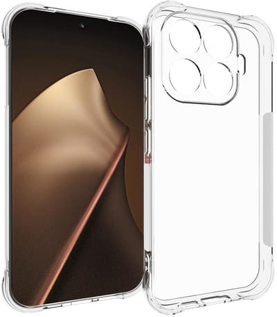 Coverup Hoesje - Geschikt voor Xiaomi 17T Hoesje - Coverup TPU Back Cover met AirBag Corners - Transparant
