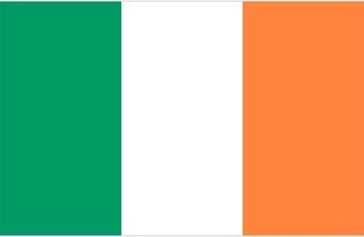 Ierse vlag, vlag van Ierland 90 x 150