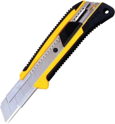 Cutter 25 mm GRI auto-lock lame cassable - Tajima - stanleymes