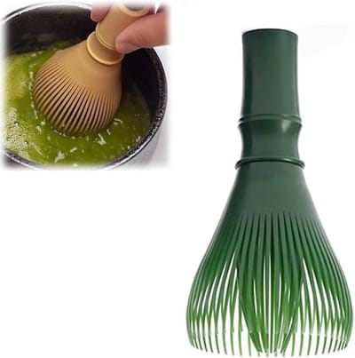 Matcha Klopper - Matcha Whisk - Matcha Klopborstel Hars - Matcha thee set- PP Hars Mixer - Traditioneel Handgemaakt - Perfect voor Theemaken - Geschikt voor het Maken van - Matchadranken en Matchathee