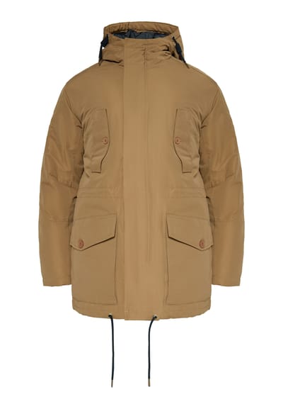 Mo Gewatteerde anorak Heren Kameel