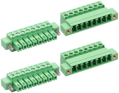 Kabelconnectoren met Plugklem, Set van 6, 0.15 m², 230 V, 8 A, Schroefaansluiting voor Veilige Verbindingen